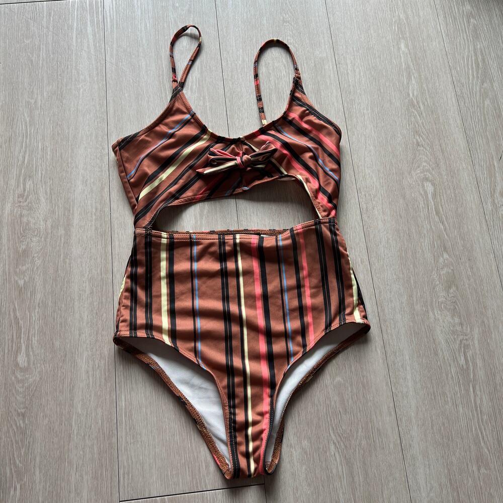 Etophe Studios Swimsuit Small Striped